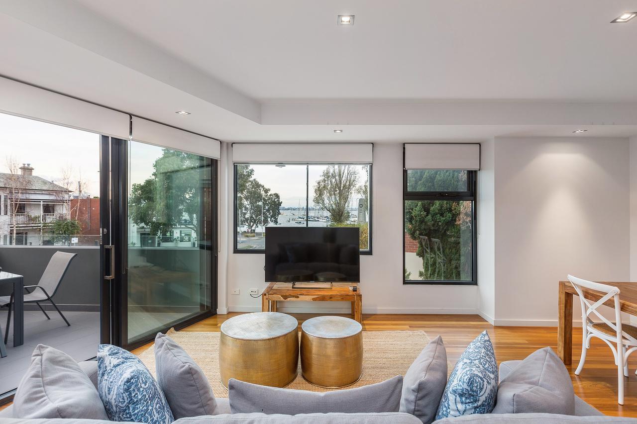 75m2 2 slaapkamer, 1 privé badkamer Appartement in Williamstown Melbourne Buitenkant foto